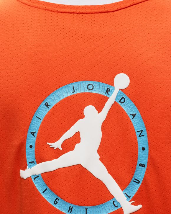 orange jordan logo