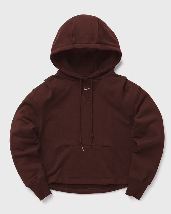 Nike WMNS Modern Fleece French Terry Hoodie Brown BSTN Store