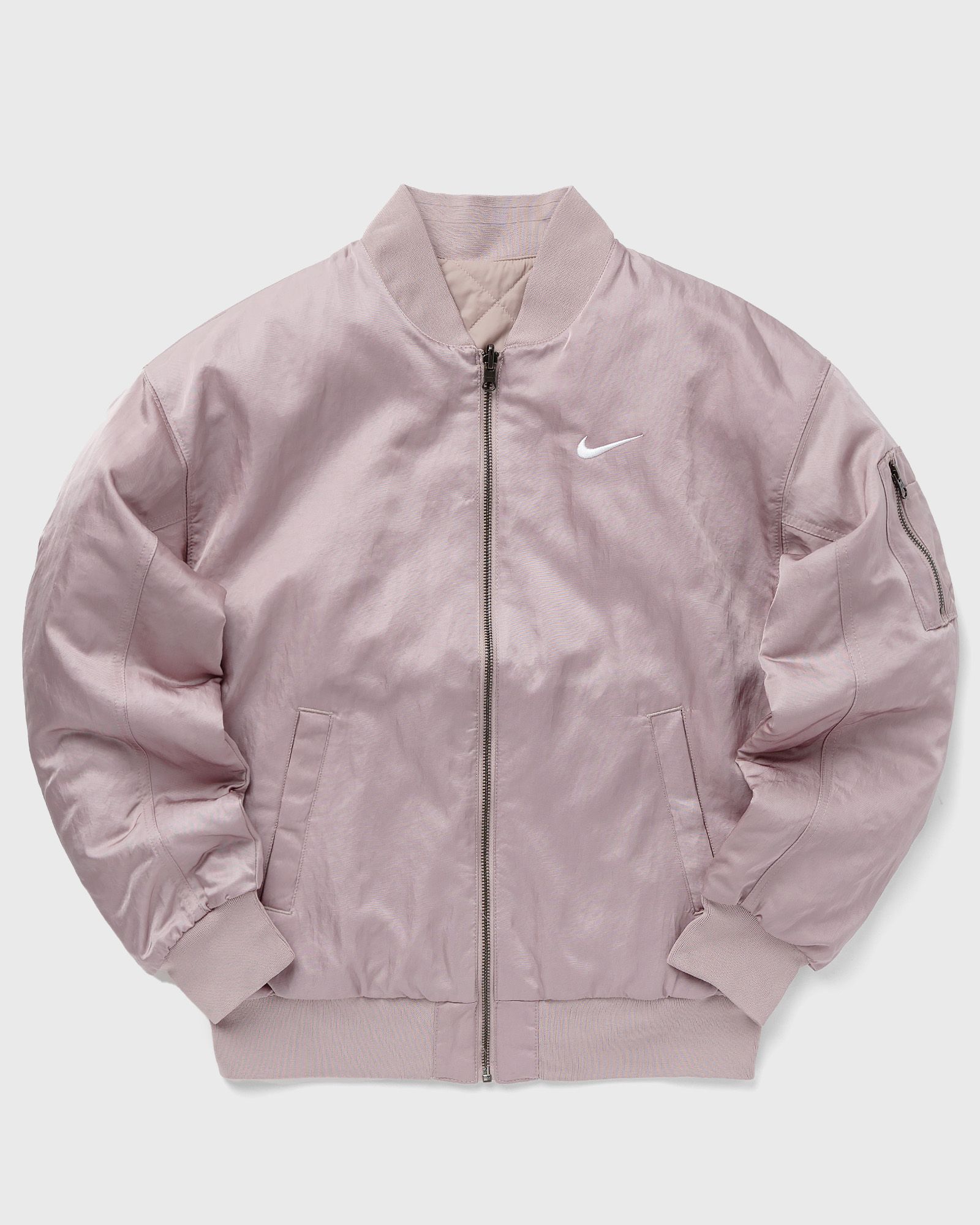 Nike - wmns reversible varsity bomber jacket women bomber jackets purple in größe:s