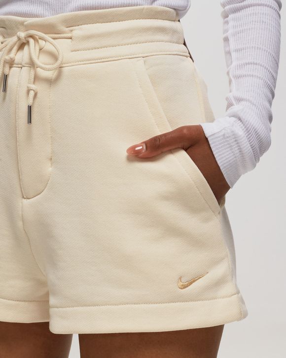 Nike WMNS Modern Fleece French-Terry Loose Shorts Beige