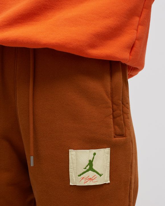 Jordan TITAN x WMNS AIR JORDAN SWEATPANT Brown - TAWNY/CHLOROPHYLL