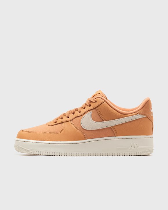 Nike AIR FORCE 1 07 LX Orange White AMBER BROWN PHANTOM