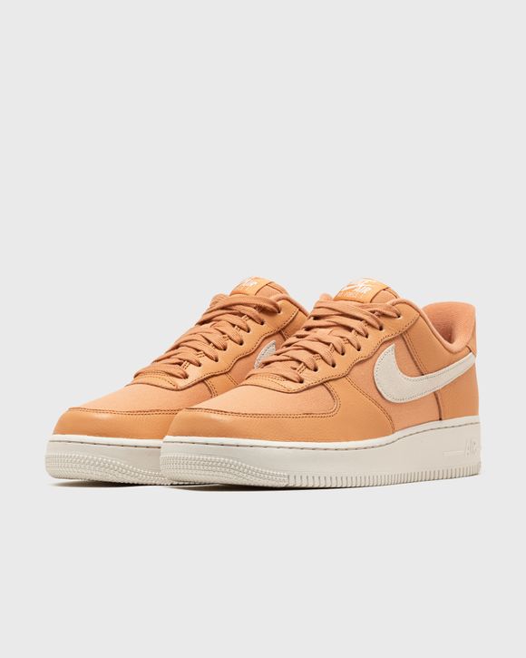 Nike AIR FORCE 1 07 LX Orange White AMBER BROWN PHANTOM