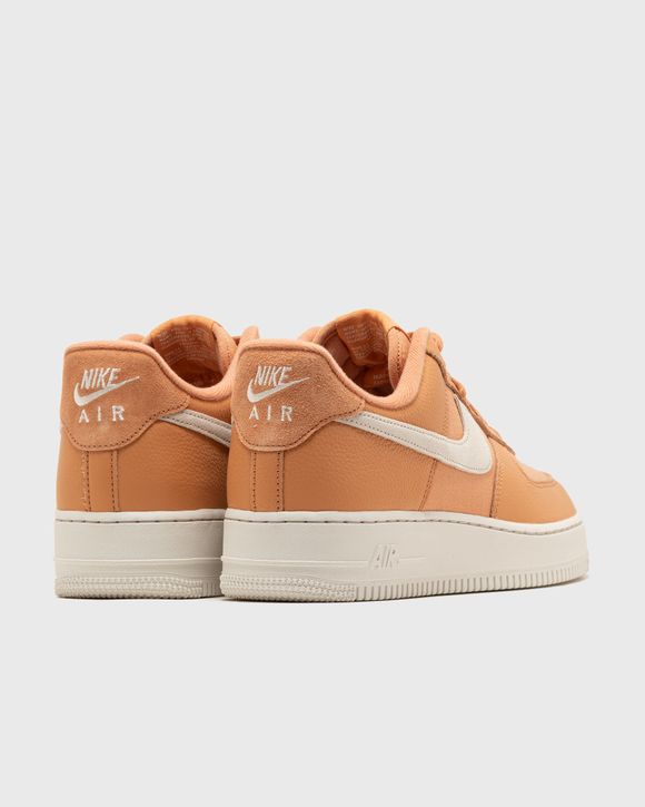 nike men air force 1 '07 lx amber brown phantom