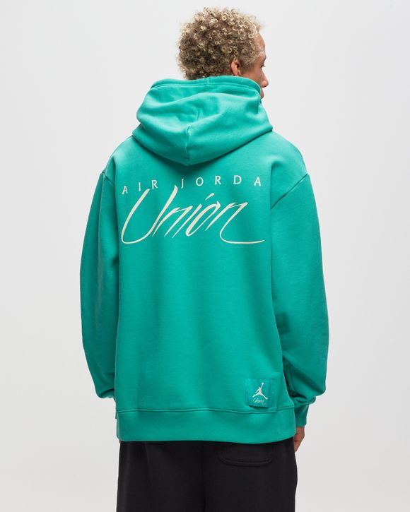 Jordan UNION FLEECE HOODIE Green | BSTN Store