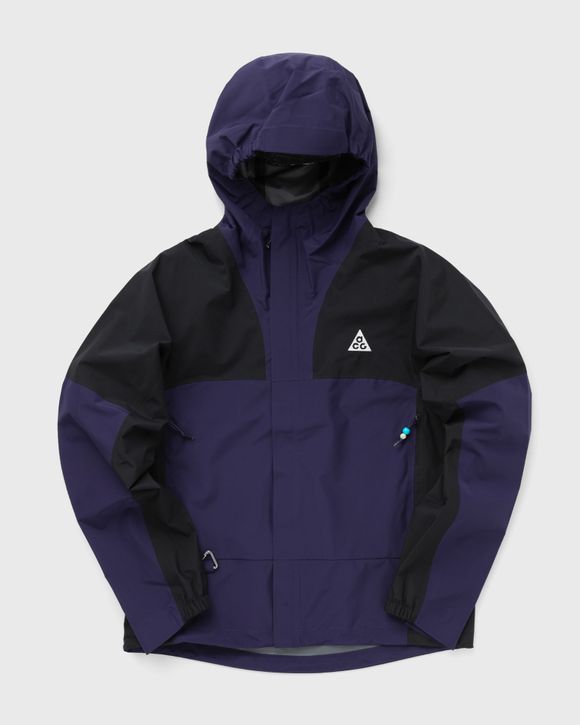 Nike W ACG Storm-Fit Cascade Rains Jacket Black/Purple - PURPLE  INK/BLACK/SUMMIT WHITE