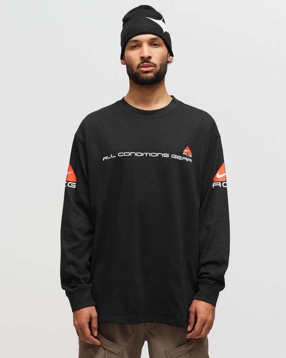 Nike ACG Lungs Long Sleeve T Shirt Black BSTN Store