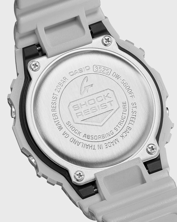 Casio G-Shock 5600, White, onesize M US