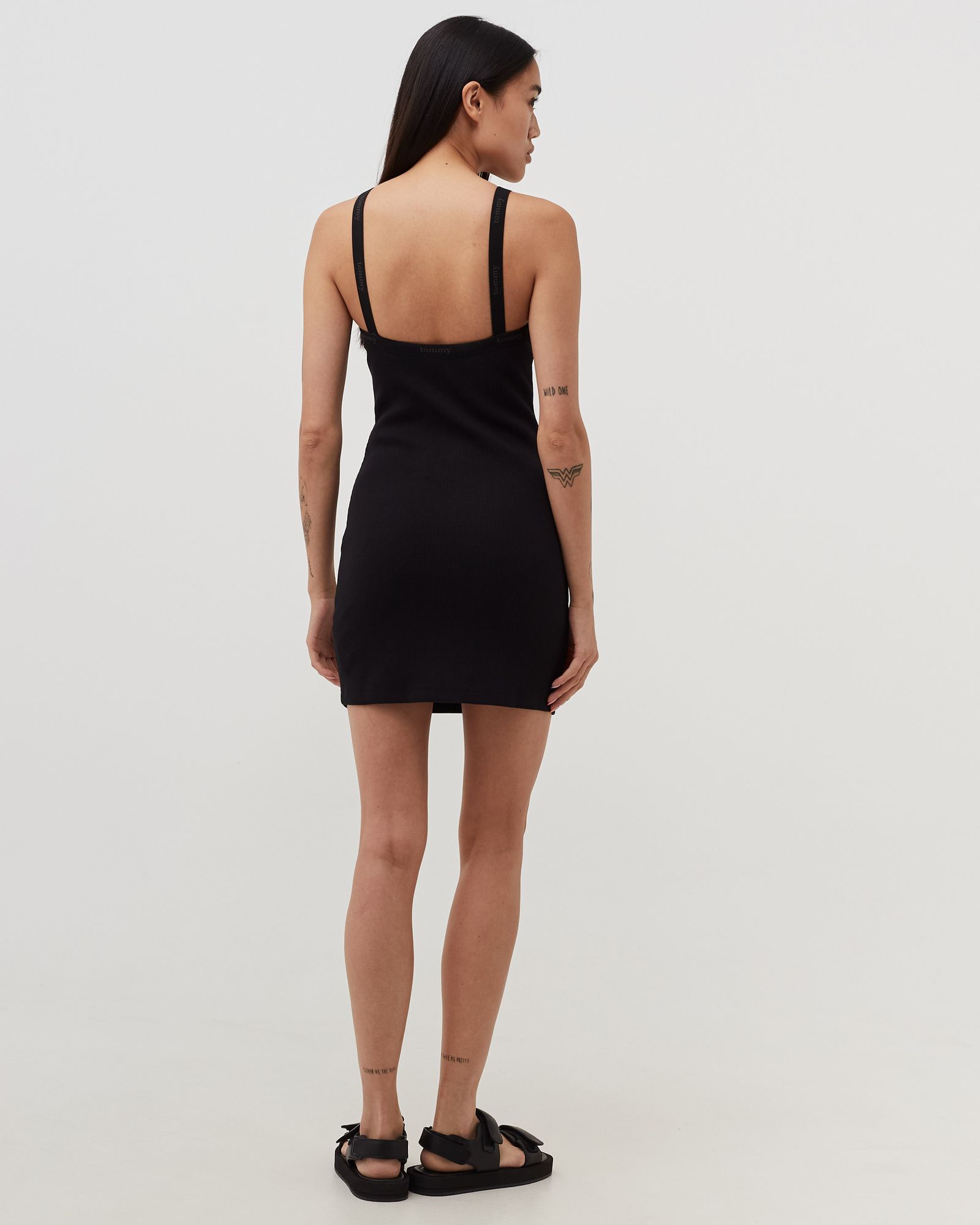 WMNS BODYCON RIBBED DRESS