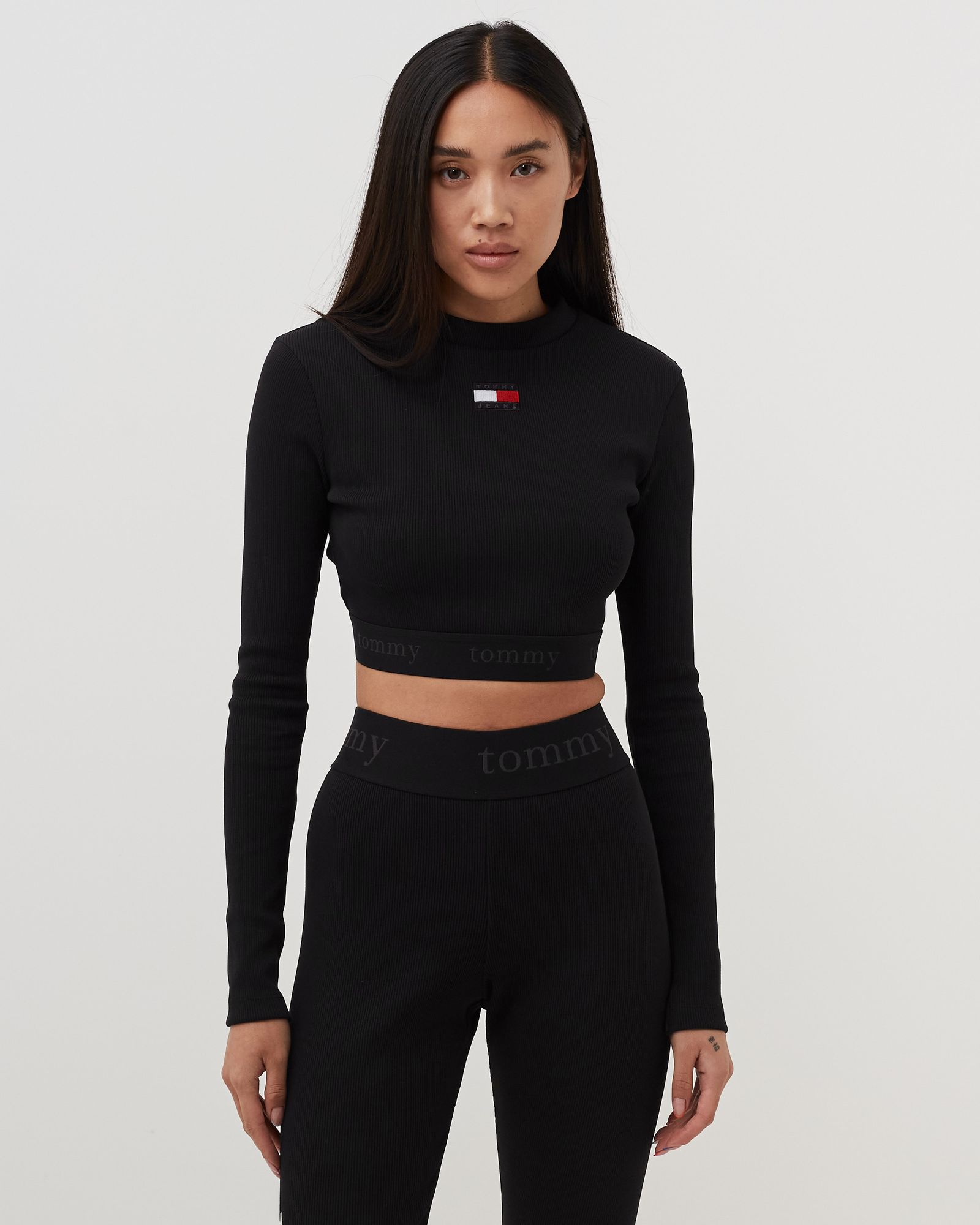 WMNS BODYCON CROPPED CREW