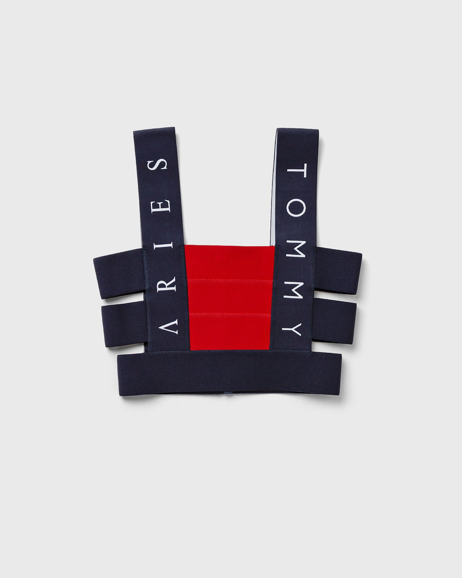 TOMMY X ARIES ENGINEERED KNIT FLAG TOP