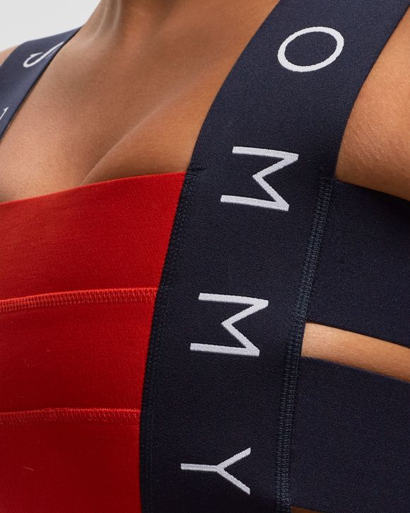 TOMMY X ARIES ENGINEERED KNIT FLAG TOP