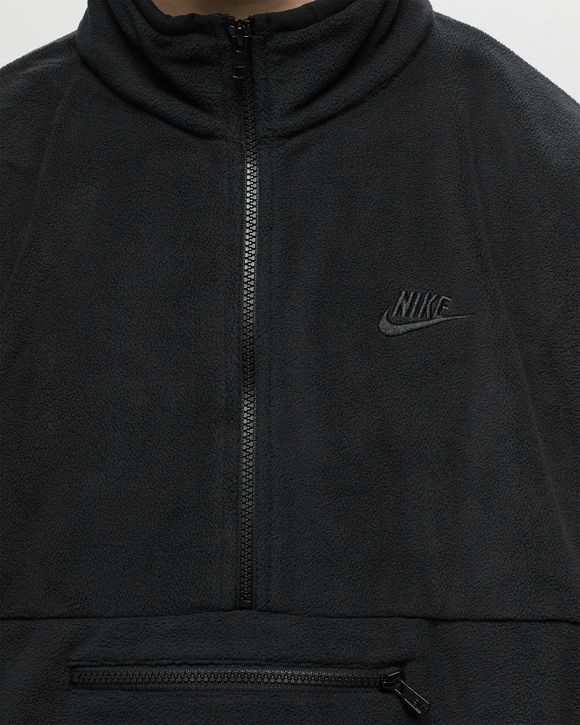 Nike Nike Club Fleece+ Men's 1/2-Zip Fleece Top Black - black/black