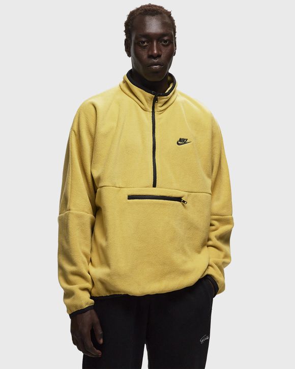 Nike yellow zip up online