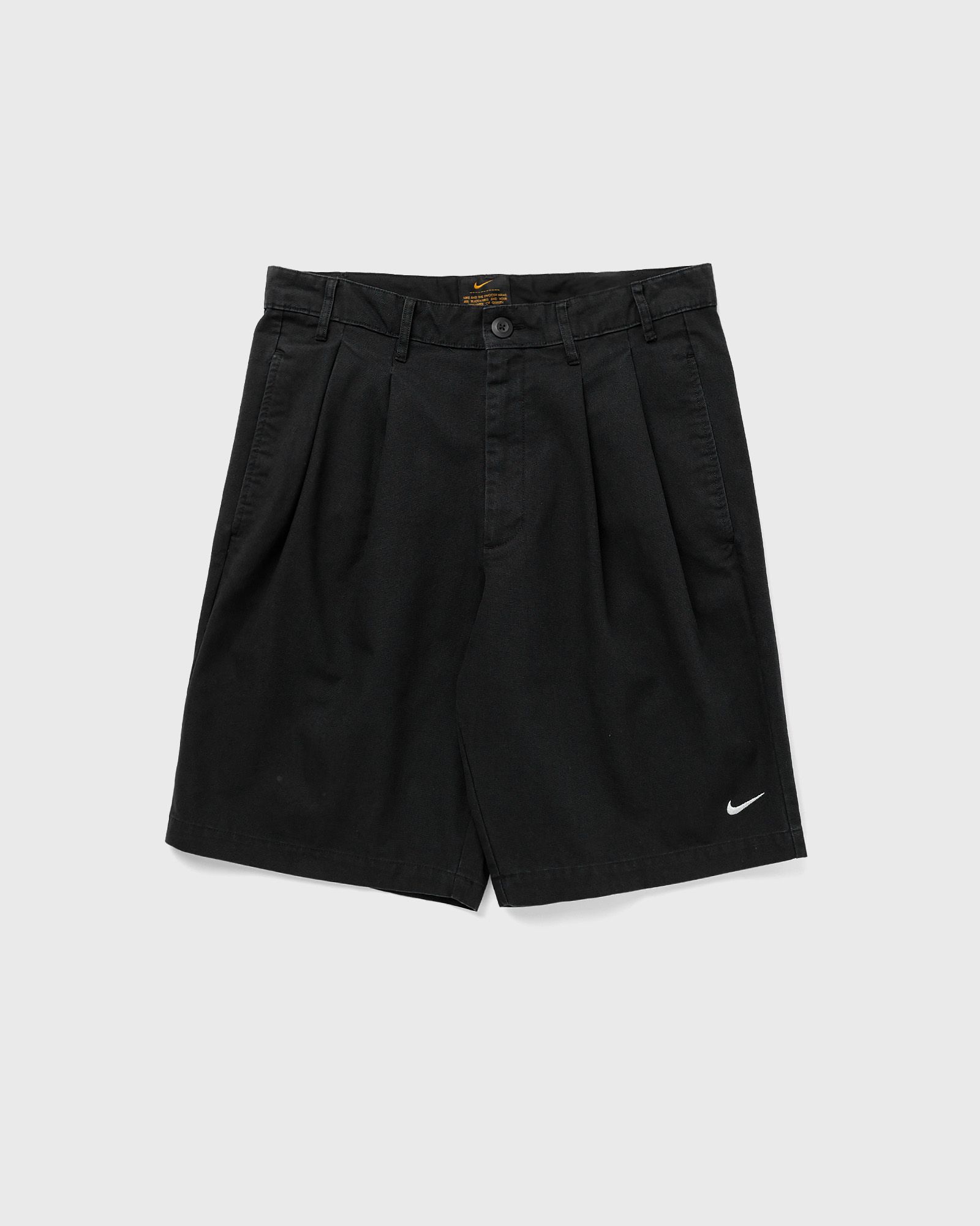 Nike - pleated chino shorts men casual shorts black in größe:m