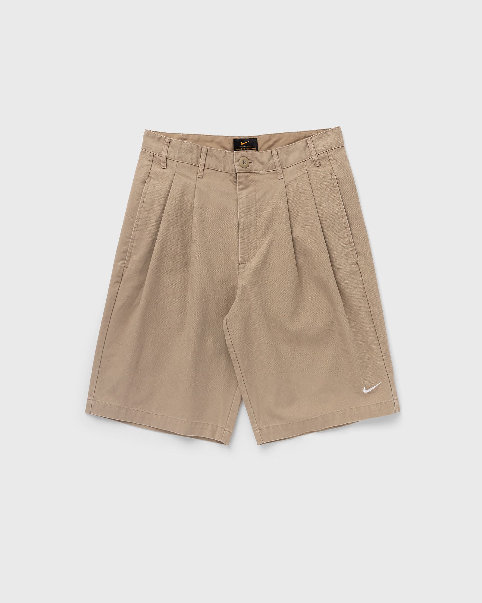 Pleated Chino Shorts