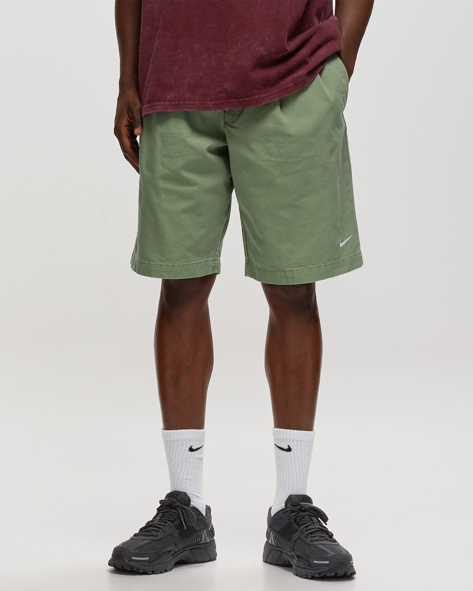 Pleated Chino Shorts