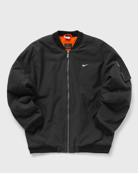 Nike Life Woven Flight Jacket Black