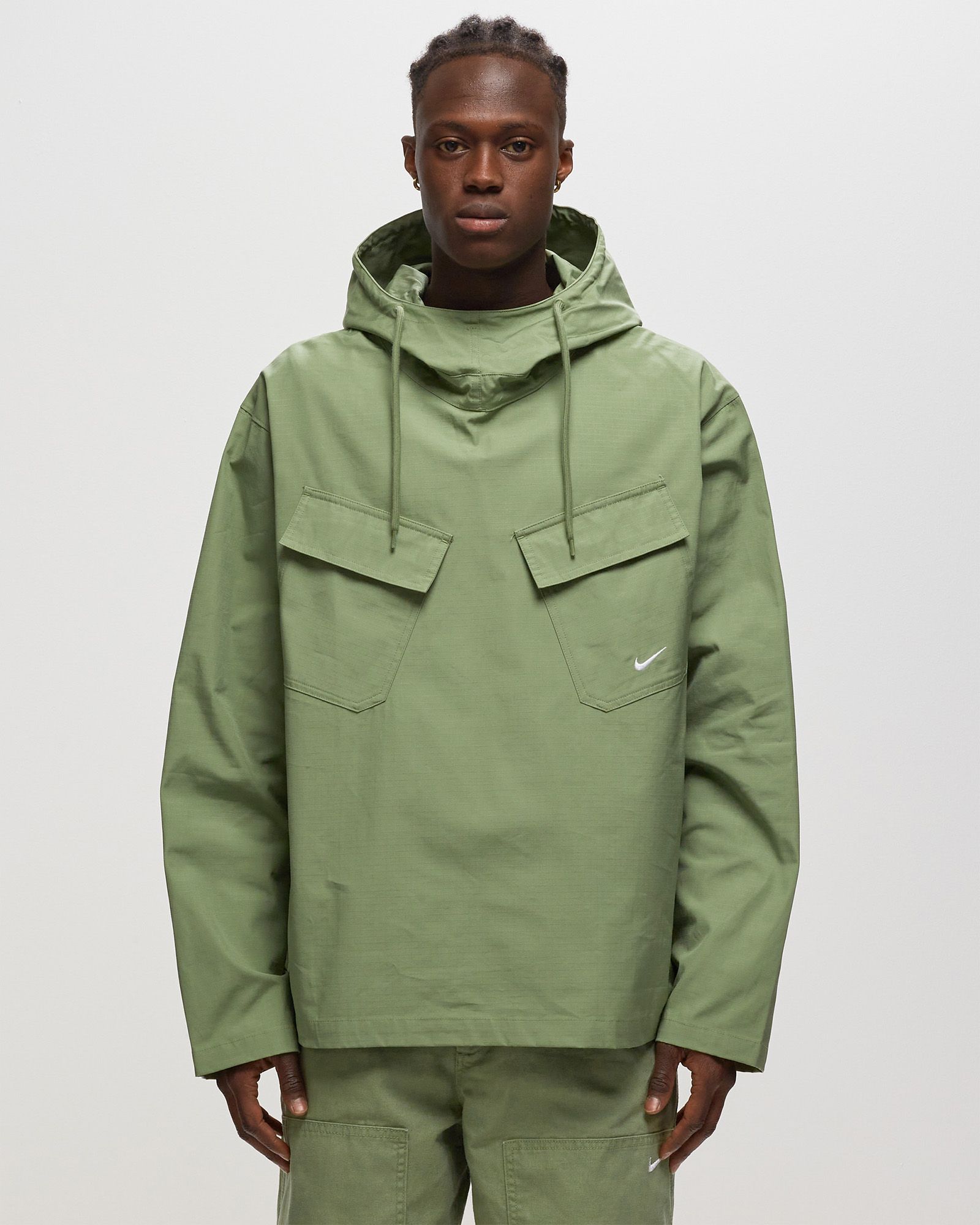 Woven Pullover Field Jacket