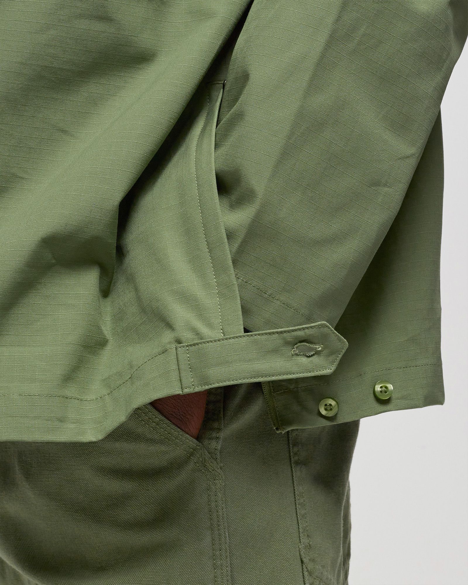 Woven Pullover Field Jacket