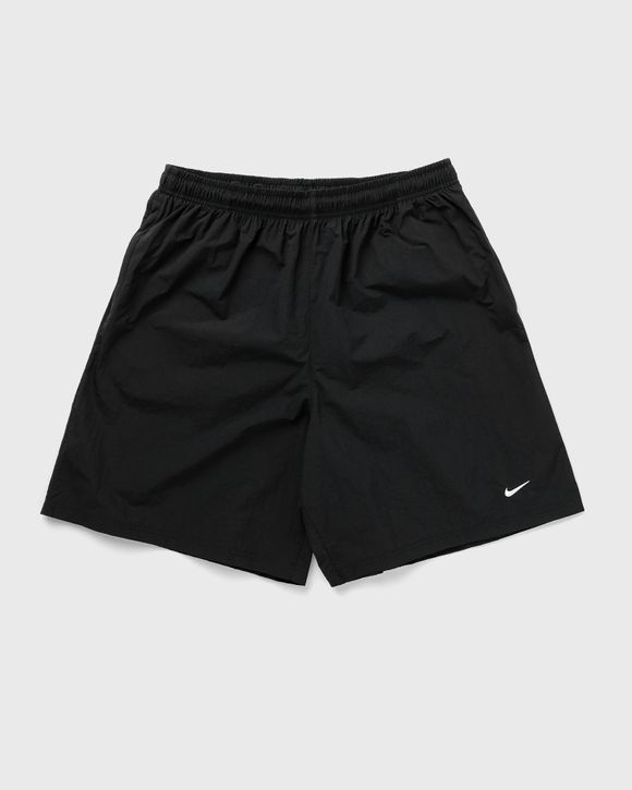 Nike Solo Swoosh Woven Shorts Black - BLACK/WHITE