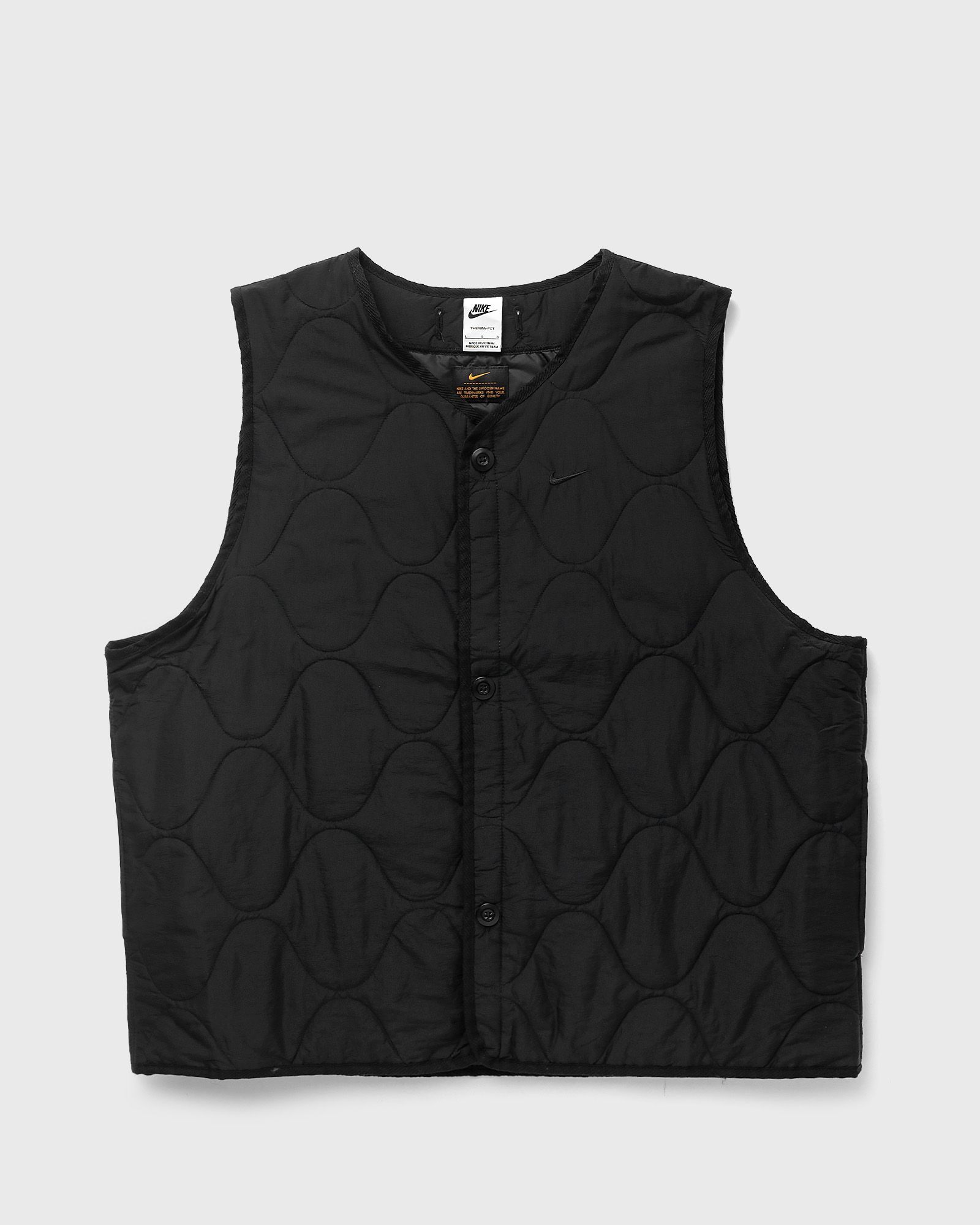 Nike - life men's woven insulated military vest men vests black in größe:xl