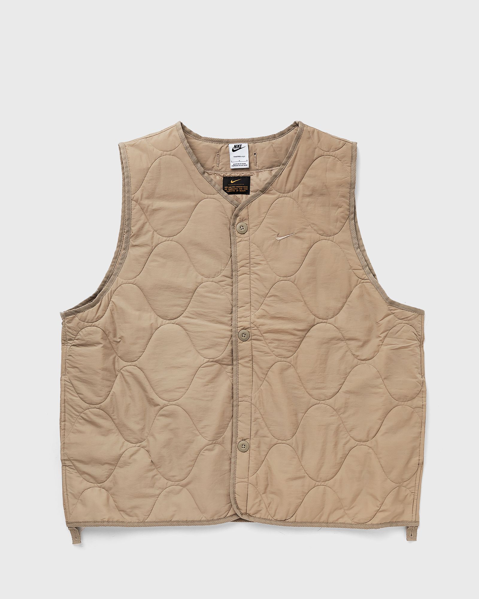 Nike - life woven insulated military gilet men vests brown in größe:xl