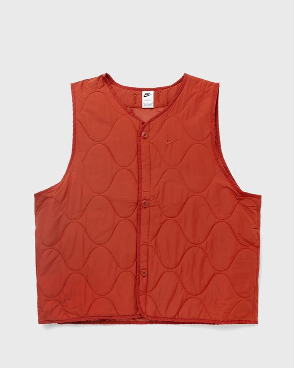 Nike Nike Life Men's Woven Insulated Military Vest Orange - RUGGED  ORANGE/RUGGED ORANGE