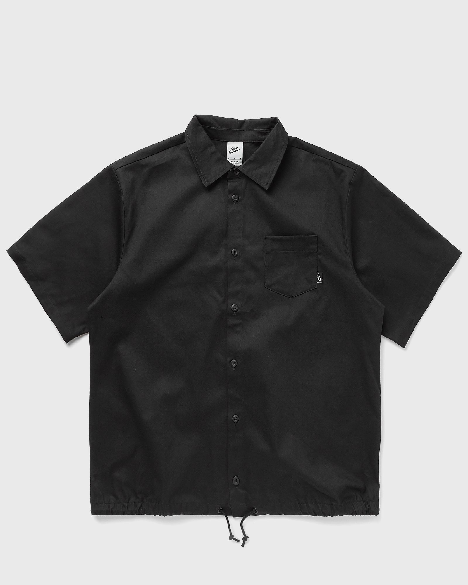 CLUB BTN DOWN WOVEN SHORTSLEEVE TOP