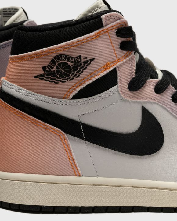 AIR JORDAN 1 RETRO HI OG CRAFT 'Skyline' - VIVID ORANGE/BLACK-ICED  LILAC-TRUE BLUE