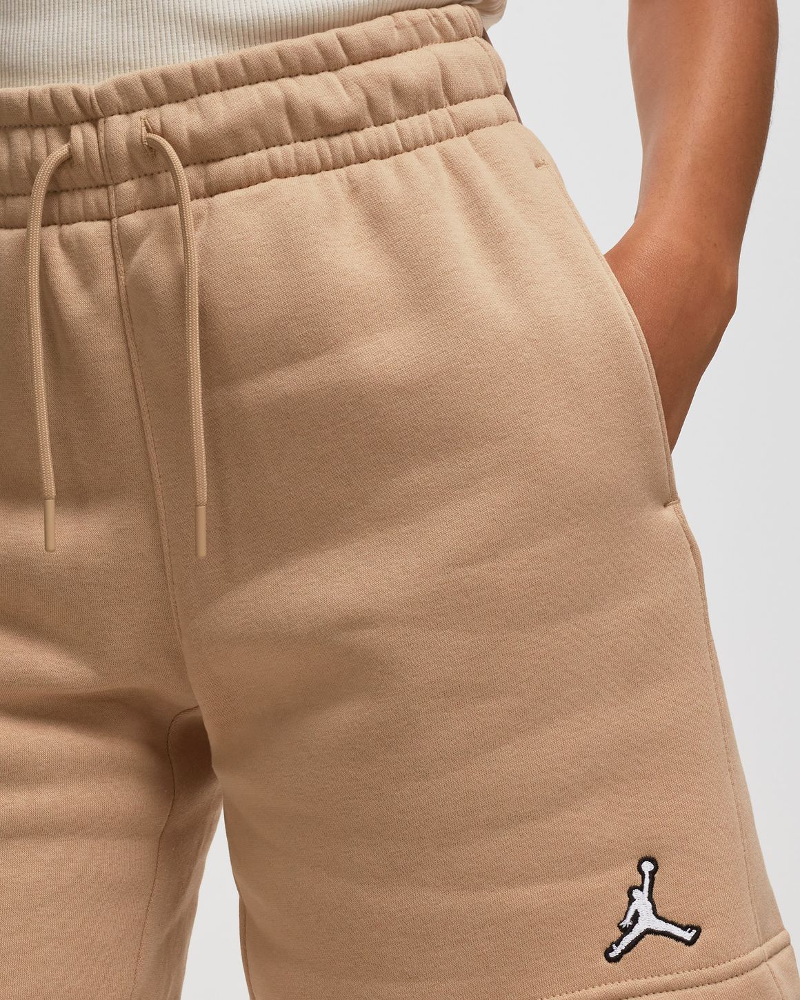 Jordan WMNS Jordan Brooklyn Fleece Shorts Brown BSTN Store