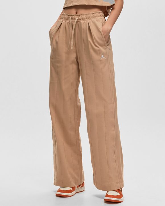 Jordan WMNS Jordan Flight Knit Pants Brown - DESERT