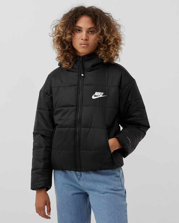 Nike Womens Therma Fit Repel Classic Hooded Parka Jacket - Black