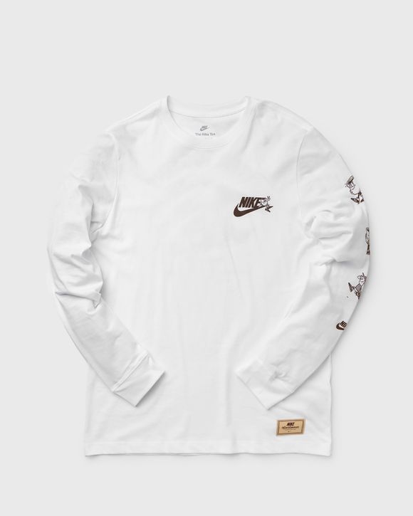 Nike Long Sleeve T Shirt White BSTN Store