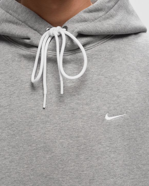 Nike Solo Swoosh Hoodie Dark Grey Heather