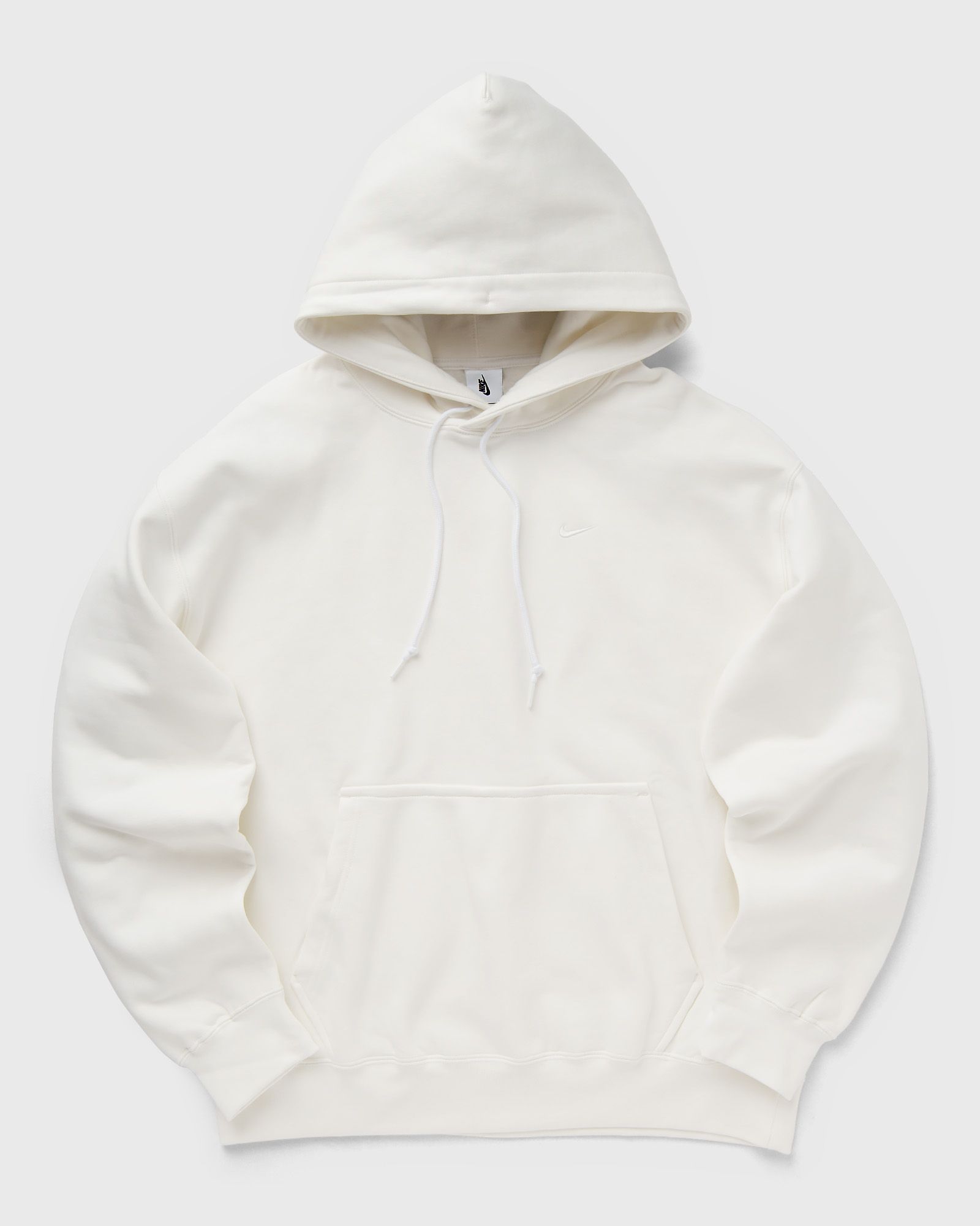 Nike - solo swoosh fleece pullover hoodie men hoodies white in größe:xl