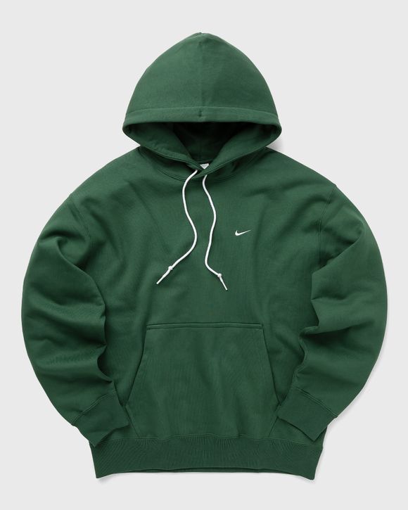 Green nike store swoosh hoodie