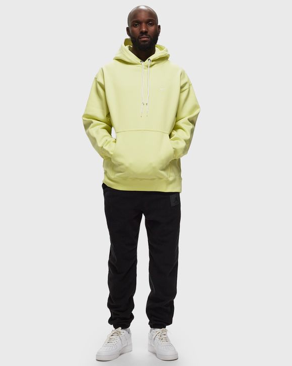 Yellow and store white nike hoodie