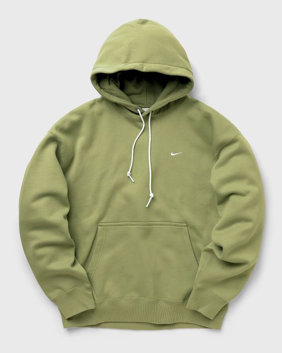 Nike Solo Swoosh Fleece Pullover Hoodie Green BSTN Store