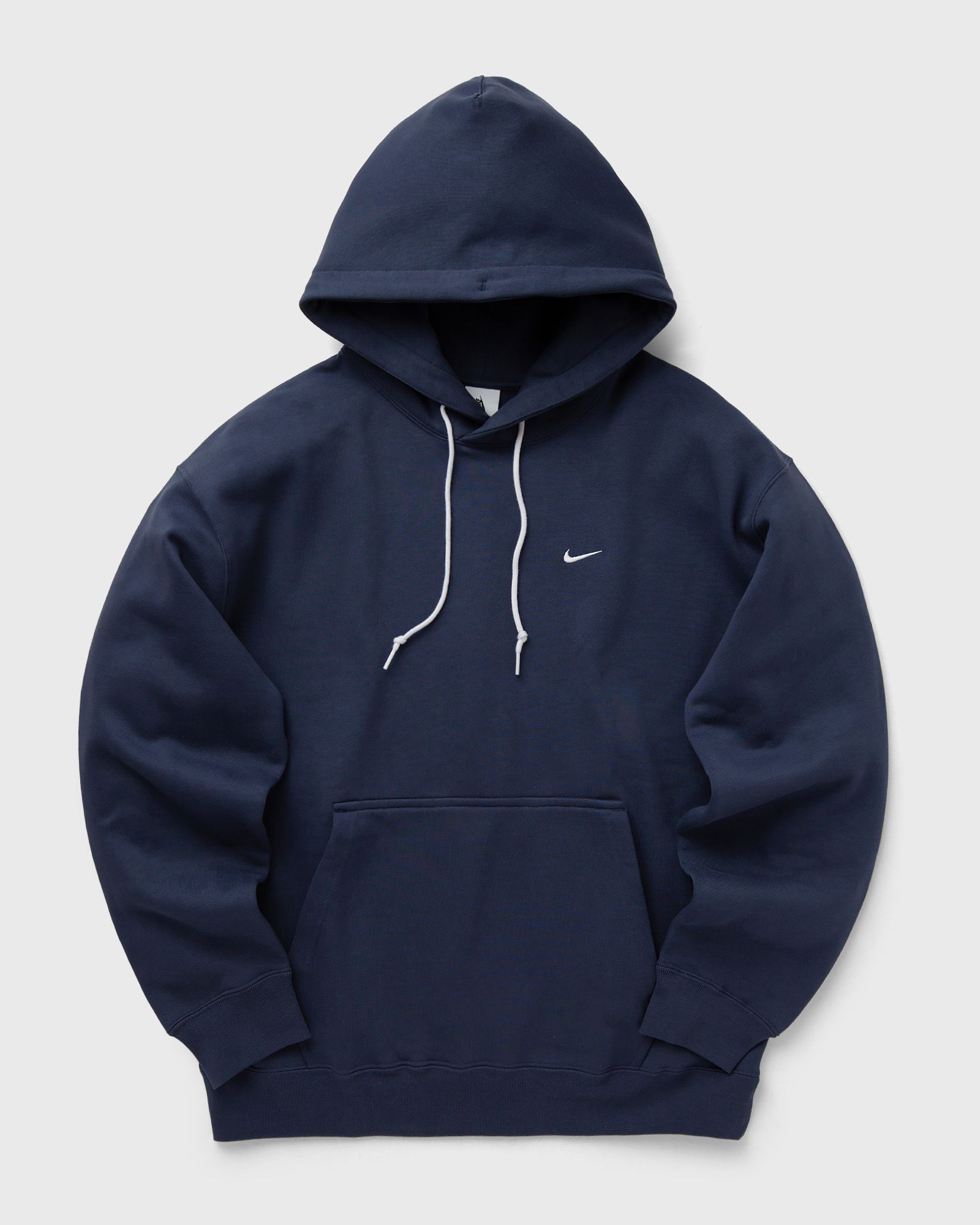 Nike - solo swoosh fleece pullover hoodie men hoodies blue in größe:xxl