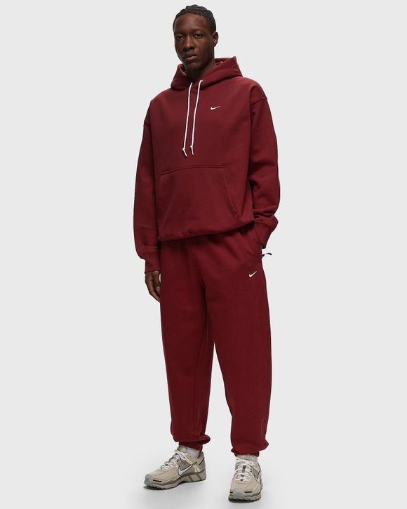 Burgundy nike hot sale pullover hoodie