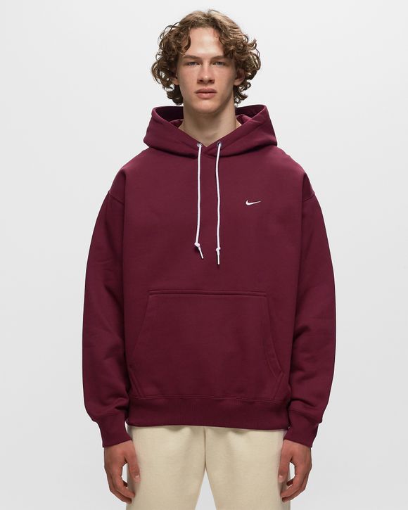 Nike fleece hot sale swoosh hoodie