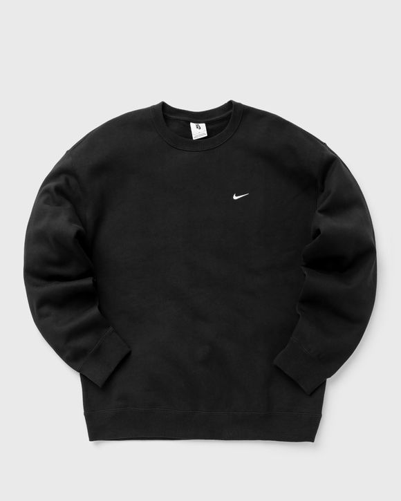 Nike Solo Swoosh French Terry Crewneck en color Preto