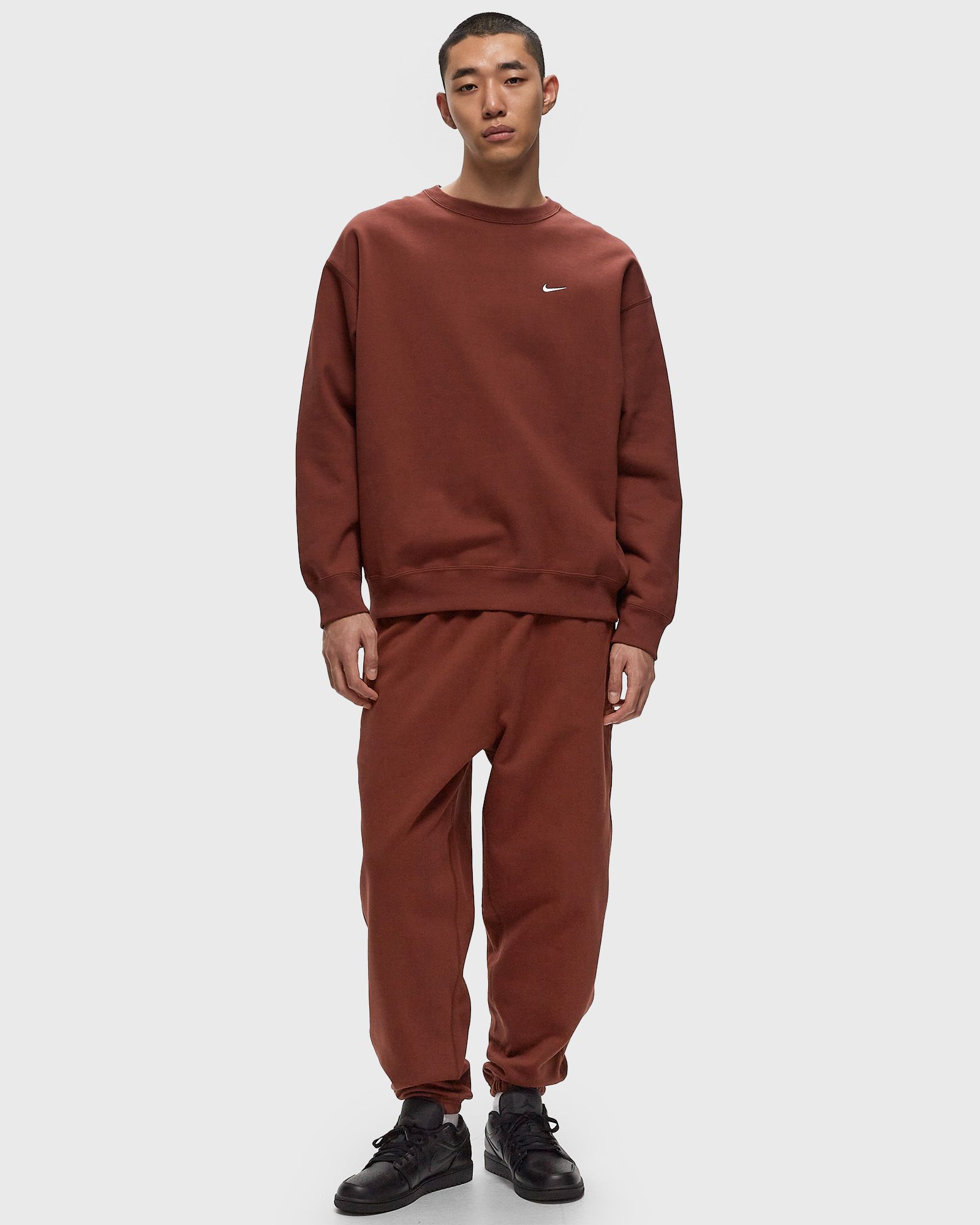 Solo Swoosh Fleece Crew