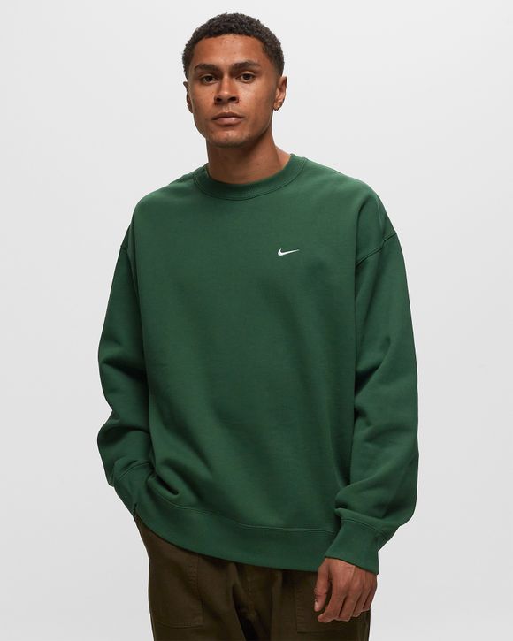 Nike Solo Swoosh Fleece Crew Green BSTN Store