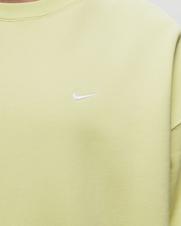 Light yellow nike clearance sweatshirt