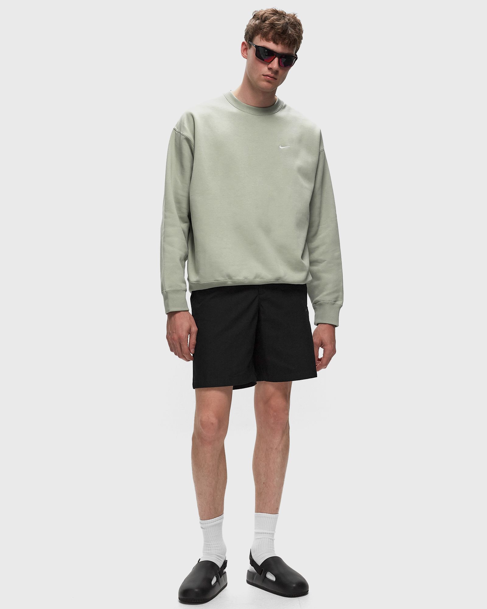 Solo Swoosh Fleece Crew