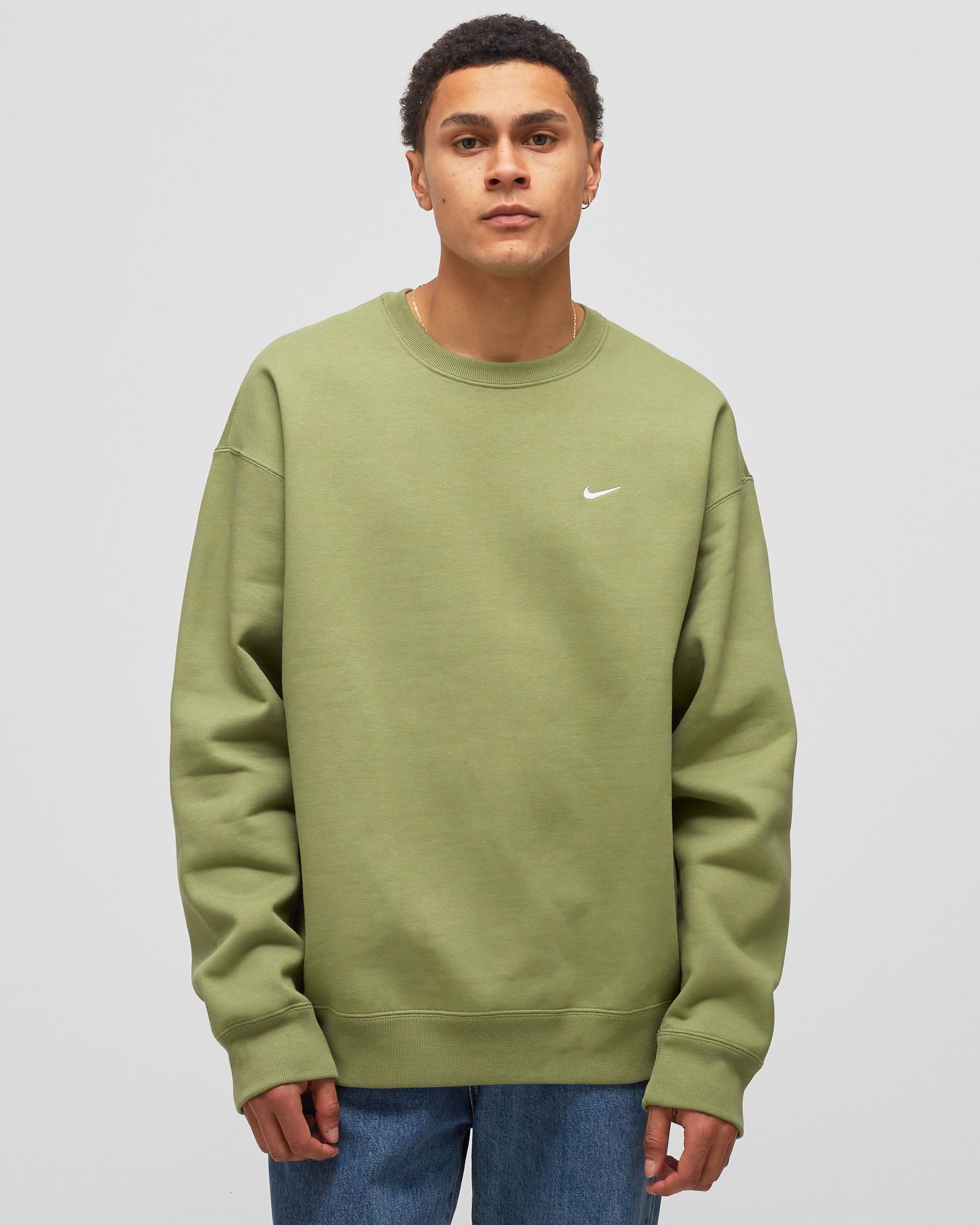Solo Swoosh Fleece Crew