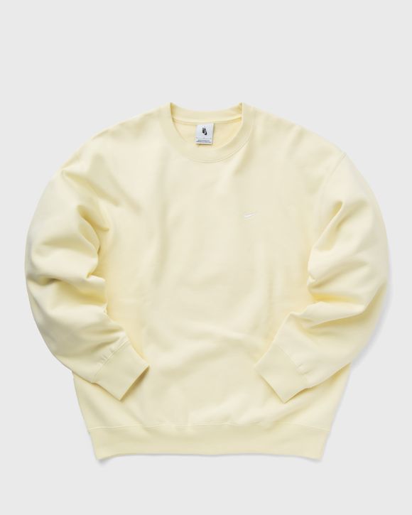 Nike Solo Swoosh Fleece Crew Beige BSTN Store