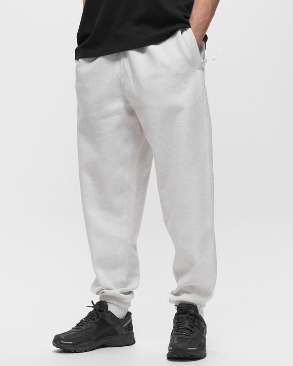 Nike Solo Swoosh Fleece Pants Black - BLACK/WHITE